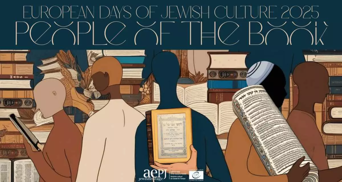 Titelbild des ETJK 2025 - People of the Book. Foto: aepj