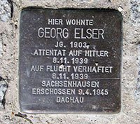 Stolperstein Elser Hermaringen Foto: Josef Seibold