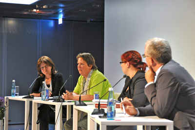 Diskussionsrunde; Bild: Isabelle Theilen